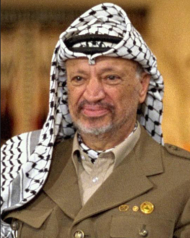 Yasser Arafat elected leader of Palestine