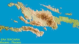 Timeline: Evolución Geológica de la Isla Santo Domingo