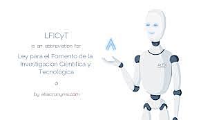 Ley para el fomento de la investigación científica y tecnológica