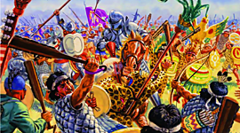 Timeline: Act. 1.4 Línea del tiempo: Conquista de Cortés y Nuño Beltrán