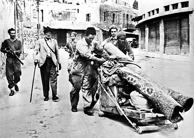 Jewish Forces Attack The Palestinian Village of Deir Yassin