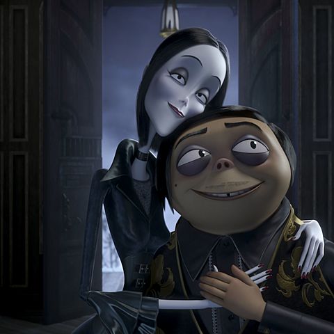 Gomez Addams and Mortica Addams get married