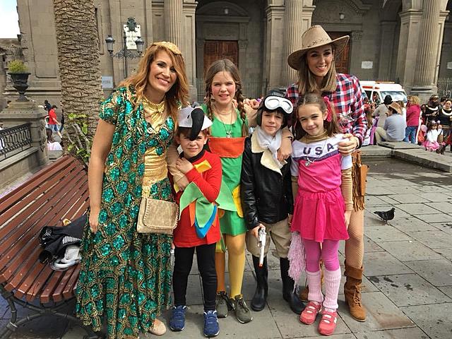 The first carnival in Gran Canaria