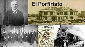 Timeline: el porfiriato