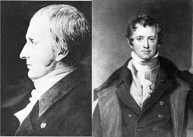 Humphry Davy y Thomas Wedgwood