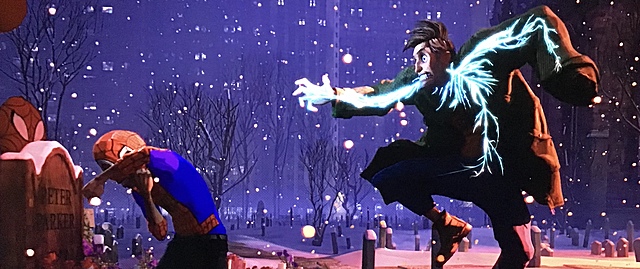 Miles meet other universe spider man