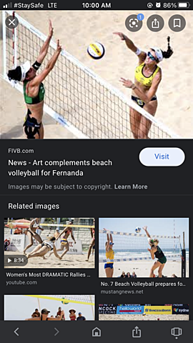 The first beach volleyball tournament was held