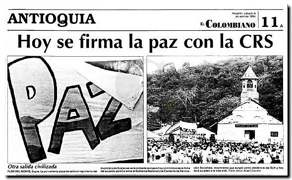 Gaviria - Disidencias ELN