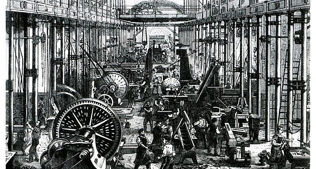 Inicio de la revolución industrial