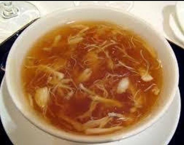 Sopa de aleta de tiburon