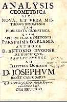 Analysis Geometrica