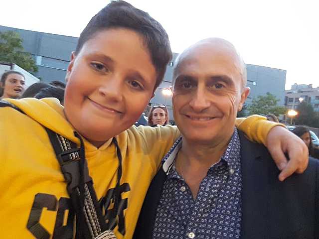 With my favorite actor