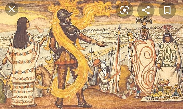 Caida de Tenochtitlan.