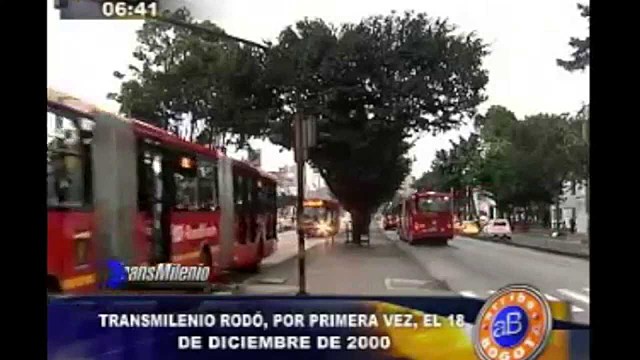 Inauguration transmilenio