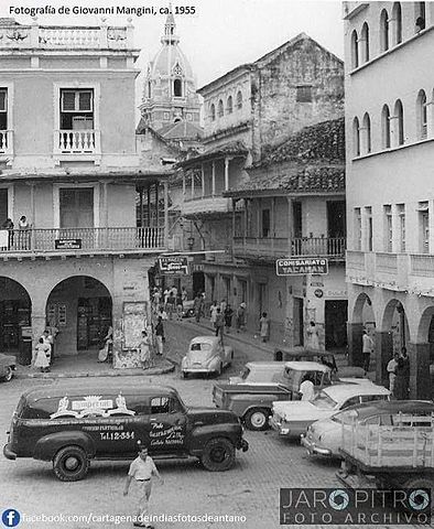 1993 Colombia Declara a Cartagena como patrimonio Historico de la Humanidad