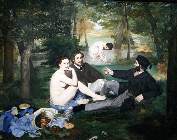 El Almuerzo sobre la hierba de Édouard Manet
