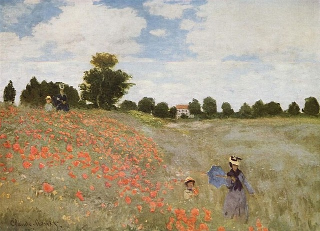 Amapolas de Claude Monet
