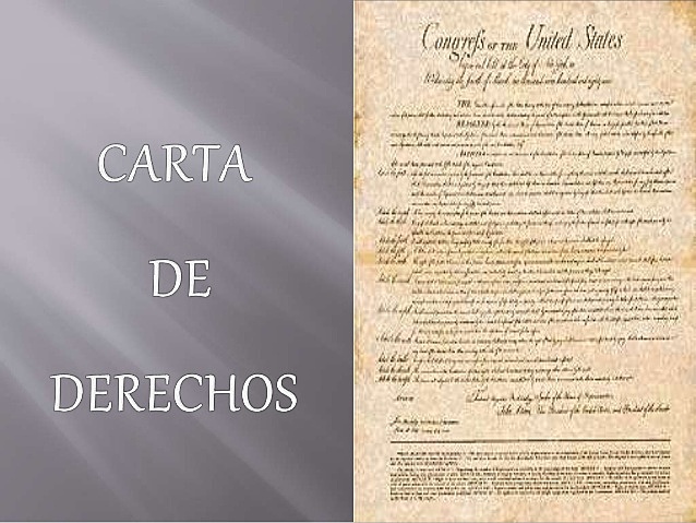 The bill of rights o peticion de derechos
