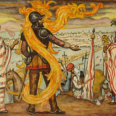 Timeline: Conquista de Cortés y Nuño Beltrán