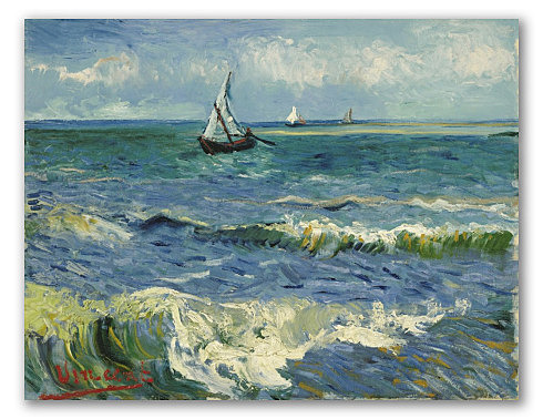 "Marina Les Saintes Maries" Postimpresionismo