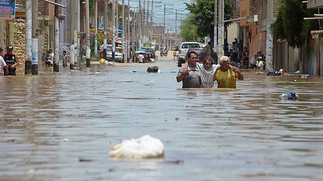 Inundaciones en Perú