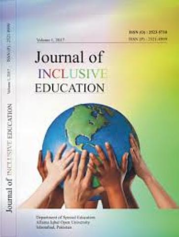 aparición de la International Journal of Inclusive Education
