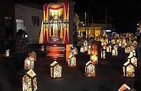 El mes de las velitas.