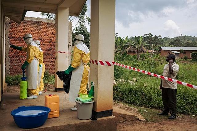 Brote de ebola en el congo