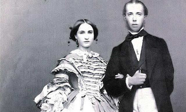 La llegada de Carlota y Maximiliano
