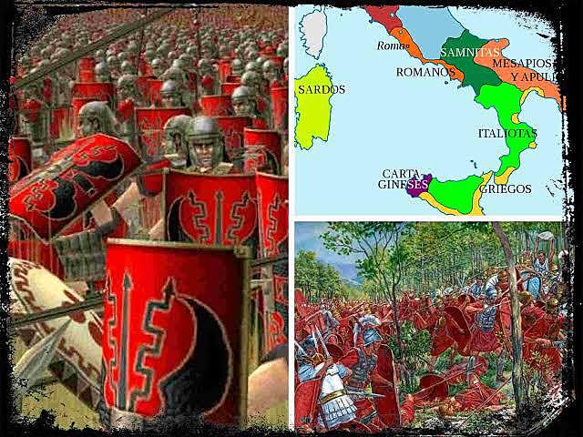 Inicio de la lucha con los Samnitas