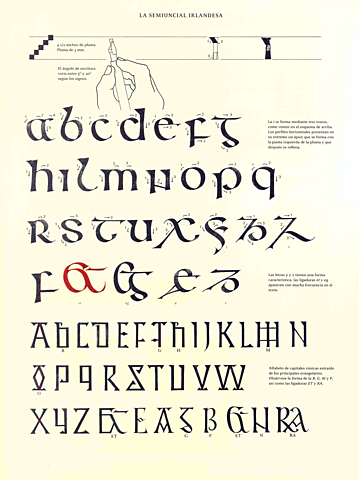 Escritura semiuncial