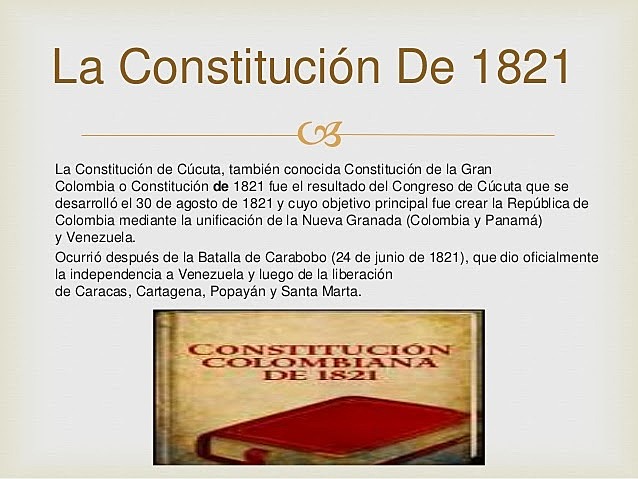 Constitución de Cúcuta