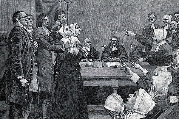 The Salem witch trials