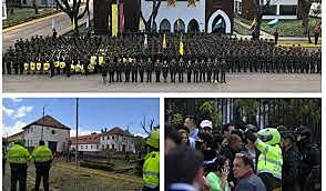 Atentado contra la escuela de Cadetes (INTRALABORAL)