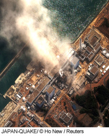 Explosion à Fukushima