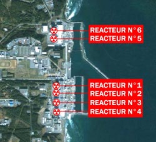 Le réacteur 3 touché