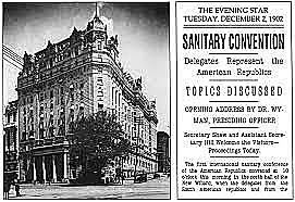 México se adhirió a la Convención Sanitaria de Dresde y aceptó el compromiso de apoyar a la Oficina Internacional de Higiene Pública con sede en París.