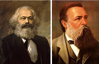 Carlos Max junto con Federico Engels