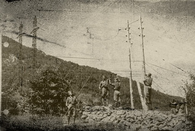 Crecimiento acelerado de la linea telegrafica