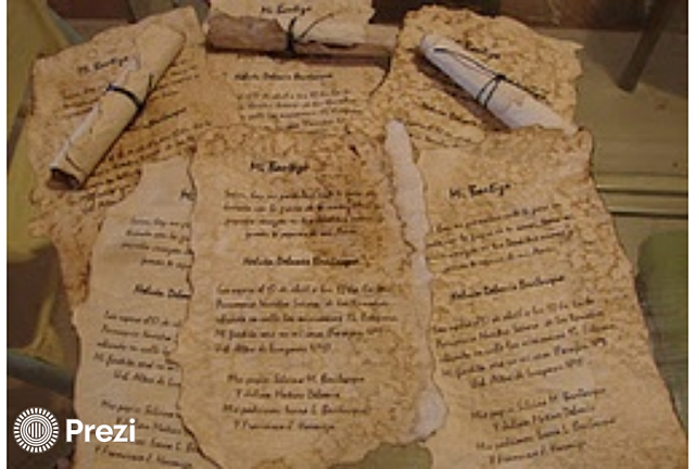 Receta veterinaria en papiro Nahourn