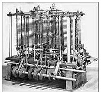 Primer concepto de computadora mecánica.