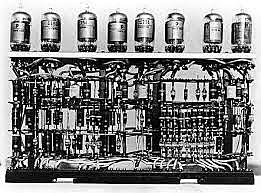 1ª generación . Electrónica de válvulas de vacío. ENIAC.