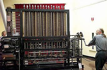Máquina diferencial y máquina analítica