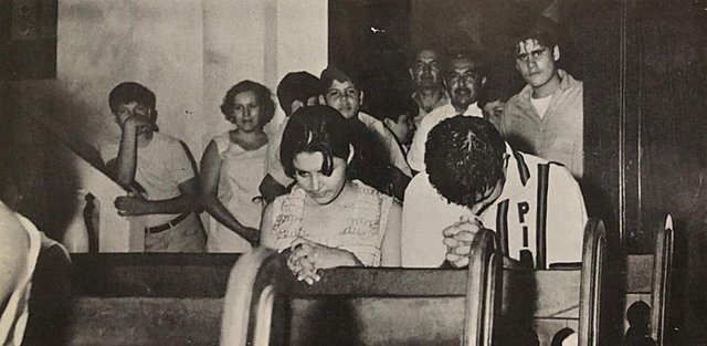 Durante 1970 la iglesia católica
