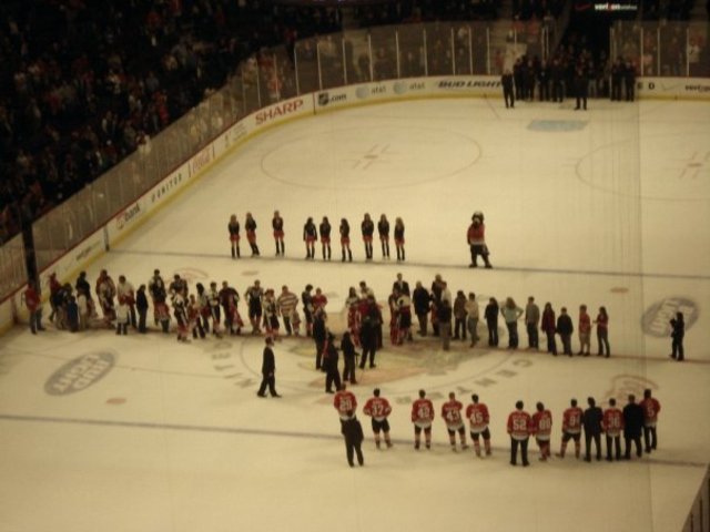 First Blackhawks Game