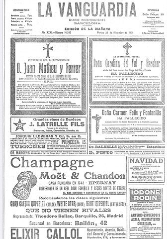 Cumpleaños de mi bisabuelo materno