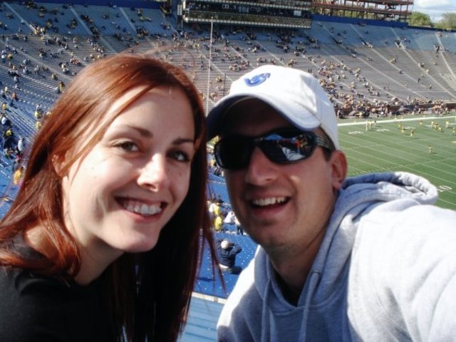 First College Football Game Toether