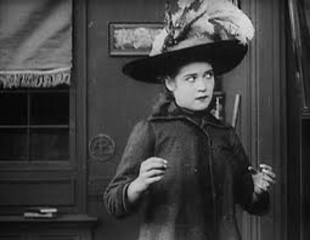 hollywood, california, becomes tthe center of the movie production in the us.