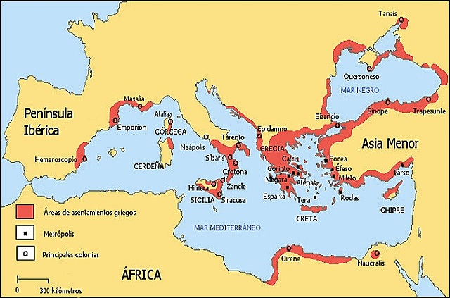 Colonizaciones griegas