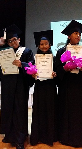 I graduated from primary school